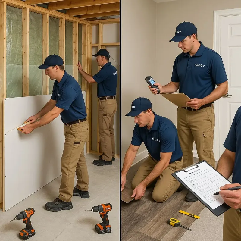Repairs and Reconstruction process in Collingsworth County, TX